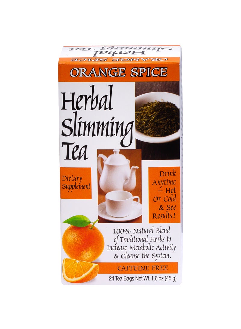 21st Century Herbal Slimming Orange Spice Tea 24 Tea Bags - Image 2